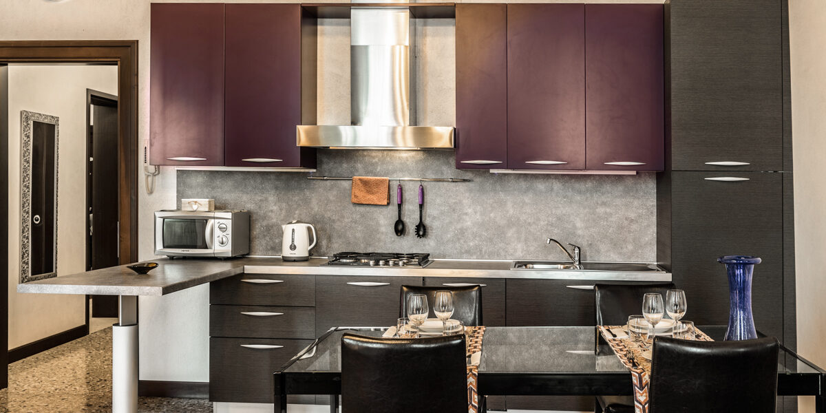 Why Choose a Venice Apartment With Kitchen. San Giorgio apartment at Ca' Sant'Angelo apartments in Venice. www.casantangelo.com